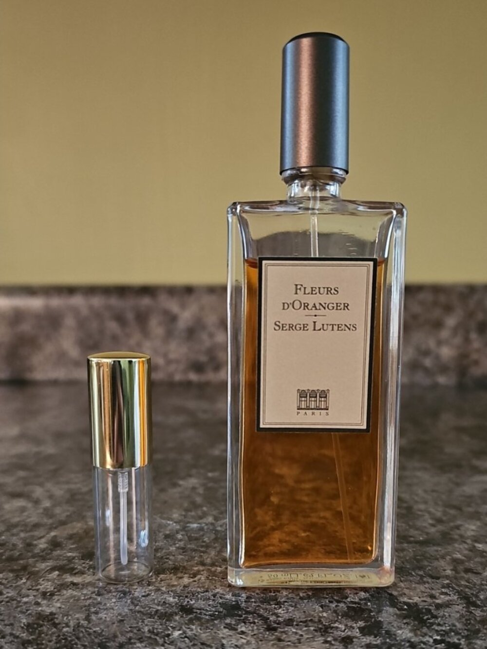 5 ML Sample FLEURS D'ORANGER by Serge Lutens Perfume EDP Vintage Original
